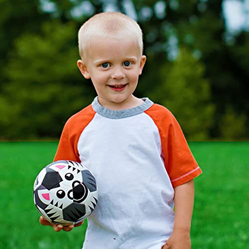 Daball Kid and Toddler Soccer Ball - Size 1, Pump and Gift Box Included (Cookie, The Corgi)