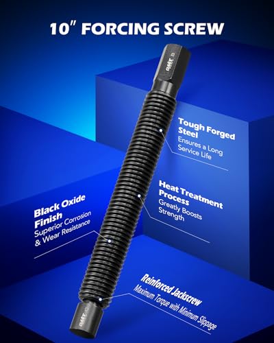 Orion Motor Tech Ball Joint Press Kit, 10pc Ball Joint Removal Tool for Brake Anchor Pin, U Joint Removal Tool with C Frame & 4x4 Adapters, Ball Joint Removing Tool for Most 2WD 4WD Cars Light Trucks