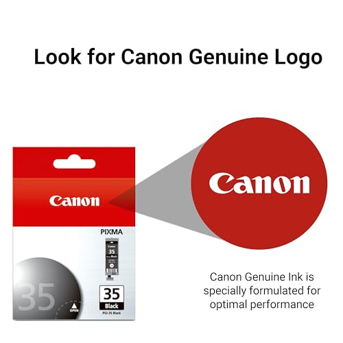Canon PGI-35 Genuine Black Ink Tank, Compatible with PIXMA iP100, iP110, TR150 and TR160 Printers