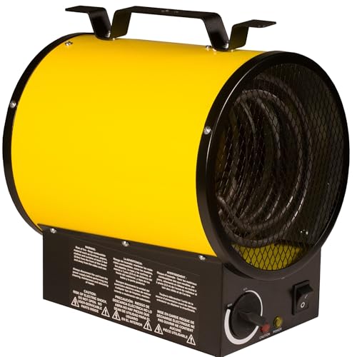 Dura Heat EUH5000 Electric Forced Air Heater 16,400 Btu, Yellow