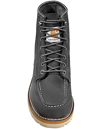 Carhartt Women's 6" Moc Soft Toe Wedge Boot Ankle, Wheat, 11