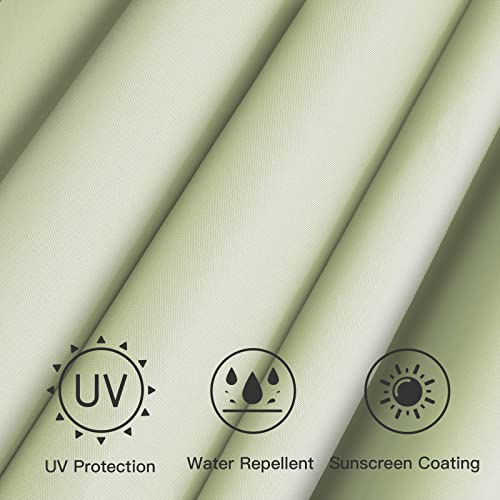 Sunnyglade 9ft Patio Umbrella Replacement Canopy Market Umbrella Top Canopy with 8 Ribs (Beige)