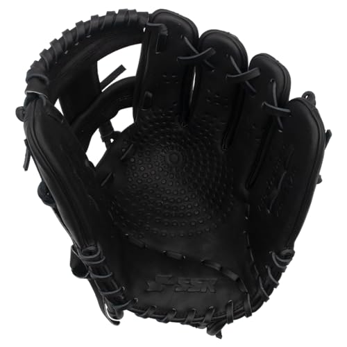 SSK Z5 Craftsman Infield Baseball Glove – 11.25” - 11.5” - 11.75” - 12” – Right & Left Hand Throw (Camel/Black - H Web, 12" - Right Hand Throw)