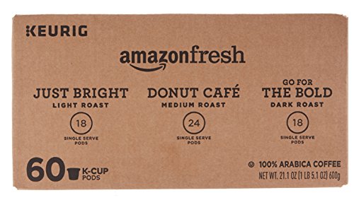 AmazonFresh 80 Ct. K-Cups, Colombia Medium Roast, Keurig K-Cup Brewer Compatible