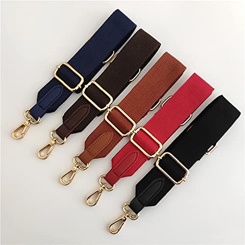 Beacone Wide Purse Strap Adjustable Canvas Replacement Crossbody Handbag Shoulder Bag Strap