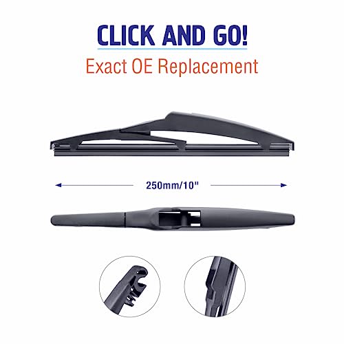 WOWIPER 28 and 17 inch Windshield Wiper Blades (PACK of 2), OE Quality - Metal Base for 300% More Stable, Replacement for Nissan Altima 2013-2007 Maxima 14-09 +More