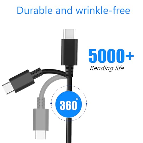 Charger for Nintendo Switch,39W GaN USB C Charger for Switch with 6FT Charging Cable,15V 2.6A AC Adapter Compatible with Nintendo Switch/Switch Lite/Switch OLED/Switch Dock,Support TV Mode