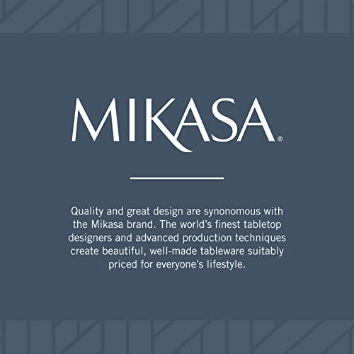 Mikasa Delray 40-Piece Bone China Dinnerware Set + Mikasa Bravo 65-Piece Stainless Steel Flatware Set