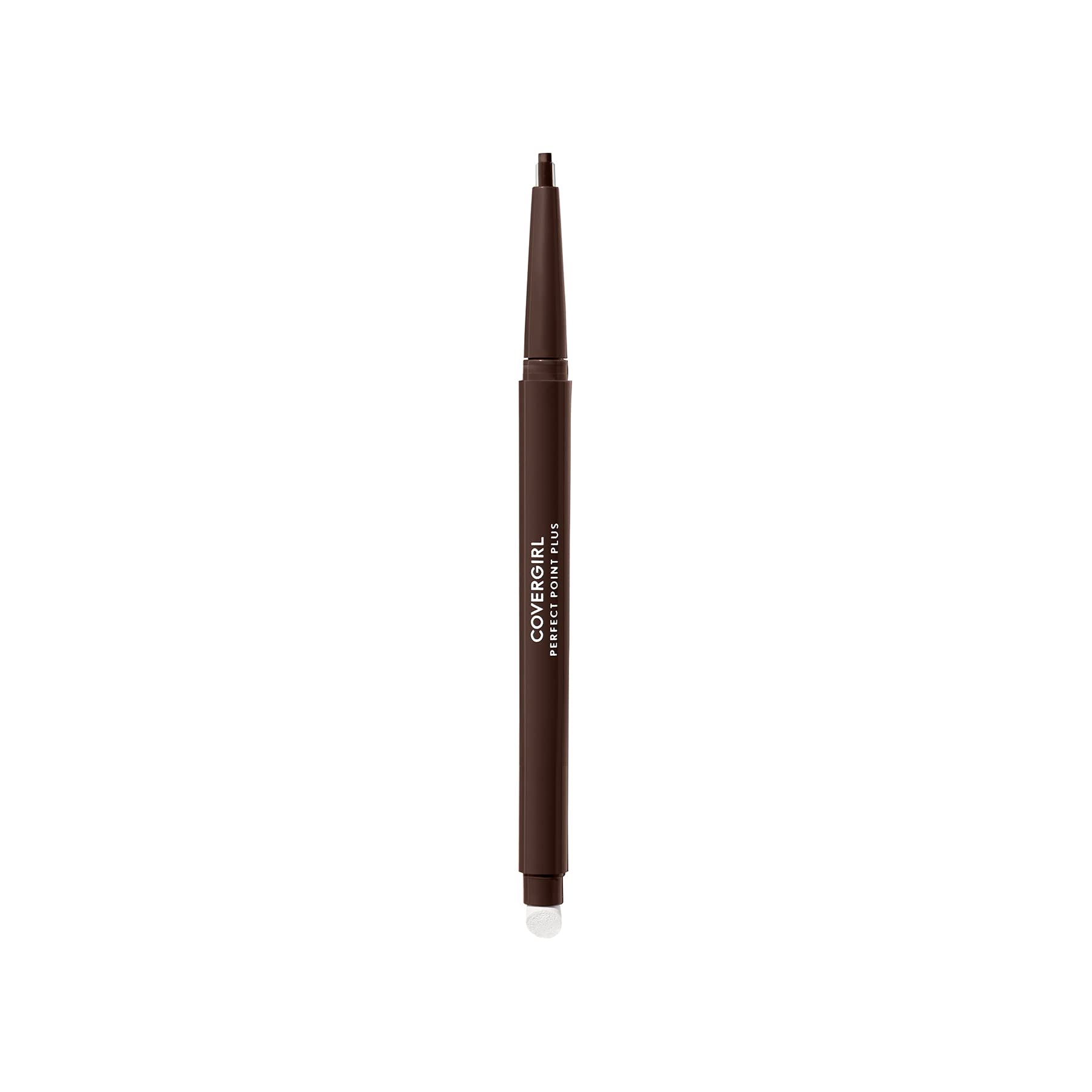 CoverGirl Perfect Point Plus Eyeliner Pencil, Espresso, Long-Lasting, Versatile Brown Eyeliner, Soft Smudging Tip, No Sharpening Needed, Pack of 1