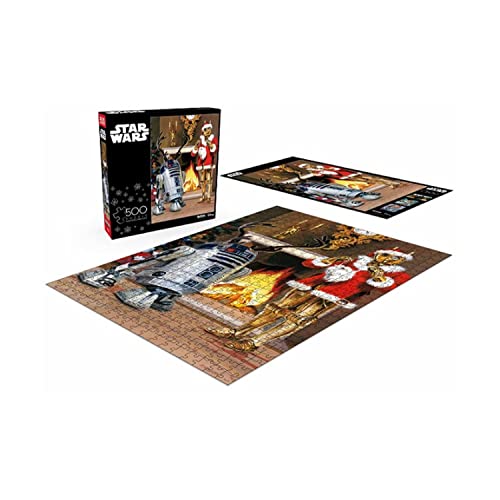 Buffalo Games - Star Wars - Star Wars™ “All I Want for Christmas is R2” - 500 Piece Jigsaw Puzzle for Adults Challenging Puzzle Perfect for Game Nights