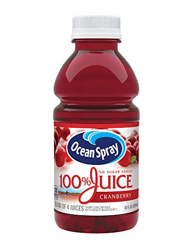 Ocean Spray® 100% Juice Cranberry Juice Blend, 10 Fl Oz, 6 Count (Pack of 1)
