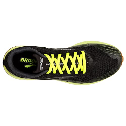 Brooks Catamount Men's Trail Running Shoe - Blue/Lime/Biscuit - 12