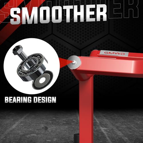 GMWD Chest Press Machine, 1250LBS Bench Press Machine with Independent Converging Arms, Adjustable Flat Incline Bench for Chest, AB Workouts, Shoulder Home Gym Equipment, Black