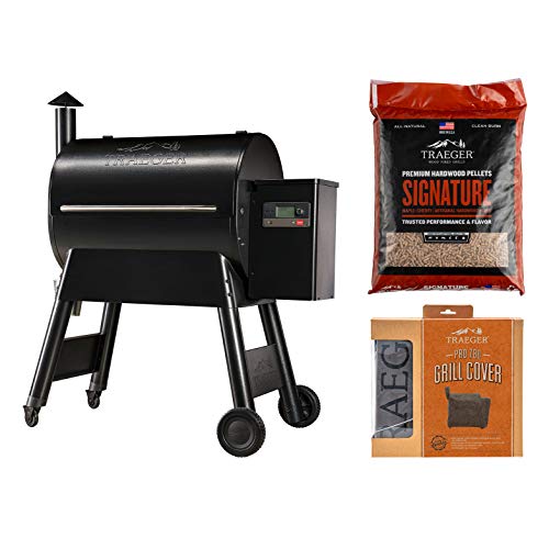 Traeger Grills Pro 780 Electric Wood Pellet Grill and Smoker with WiFi and App Connectivity, Black