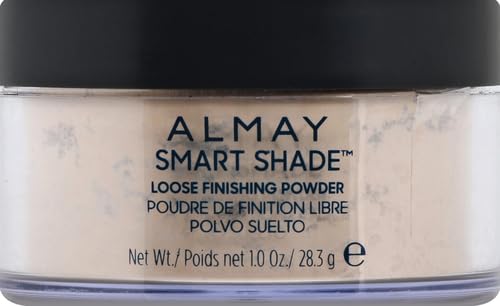 Almay Setting Powder, Face Makeup, Matte Loose Powder, Hypoallergenic, Cruelty Free, 100 Light, 1 Oz