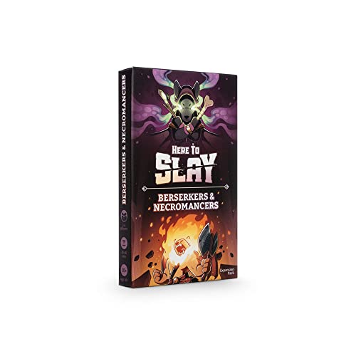 Unstable Games - Here To Slay Base Game - Adventure RPG Dice Rolling Card Game For Teens, Adults - 2-6 Players, Hand Management