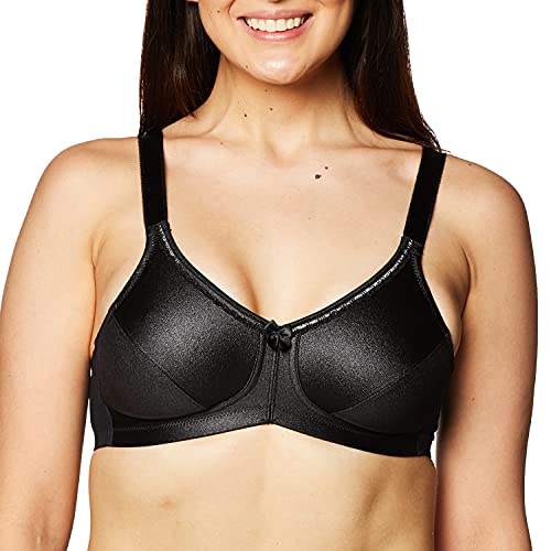 Amoena Women's Rita Wire-Free with Coolmaxa Pockets Bra, White, 42B