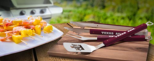 YouTheFan 9028680 NCAA Syracuse Orange Spirit Series 3-Piece BBQ Set, 22" x 9", Team Colors