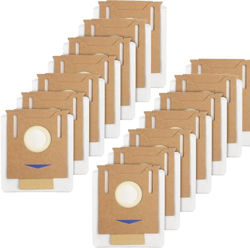 20 Pack Disposable T8 Dust Bag for ECOVACS Deebot T8 AIVI/T8 Max/ N8 Pro Plus / N8 Pro/T9 AIVI T9 PRO T9 MAX/DX93/DDX96/N10 Plus,T8 Bags for Ecovacs Deebot, for Yeedi K781+ Vacuum Cleaner Vacuum Bags