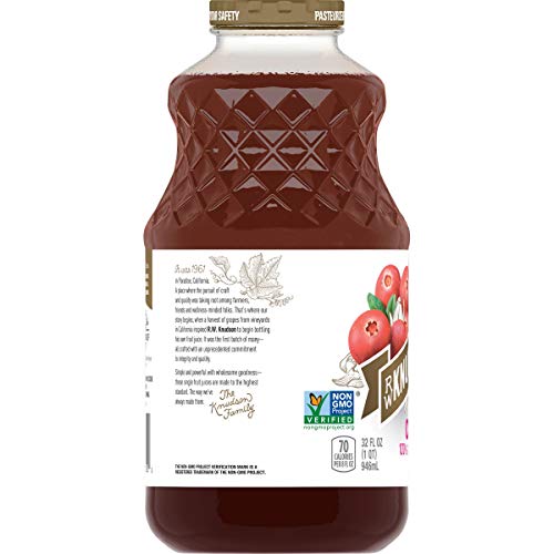 RW KNUDSEN Just Cranberry Juice, 32 FZ