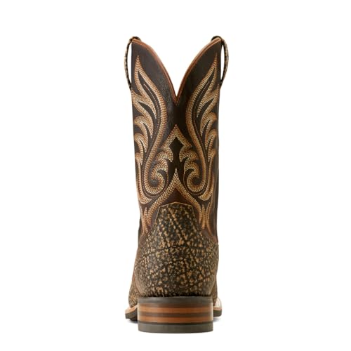 Ariat Mens P29053_m_foo Western Boot, Dark Chocolate/Muddy Elephant Print, 9.5 Wide US