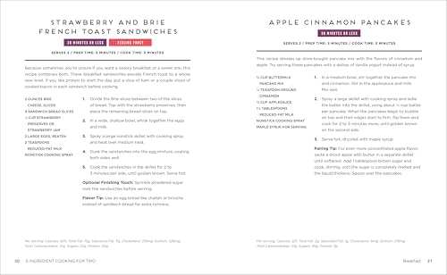 5-Ingredient Cooking for Two: 100+ Recipes Portioned for Pairs