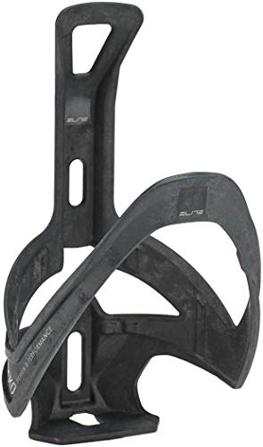 Elite Rocko Carbon Mat Bottle Cage, Black Graphic