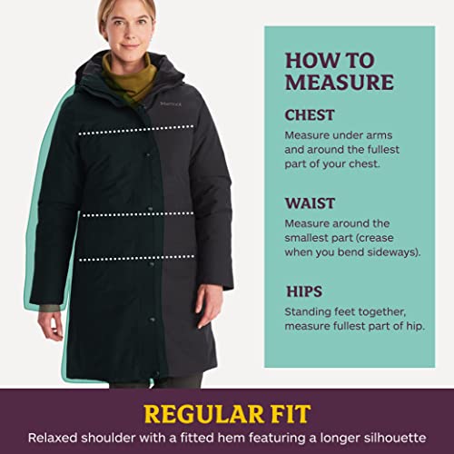 MARMOT Women's Chelsea 700 Fill Down Breathable Coat, Arctic Navy, X-Small