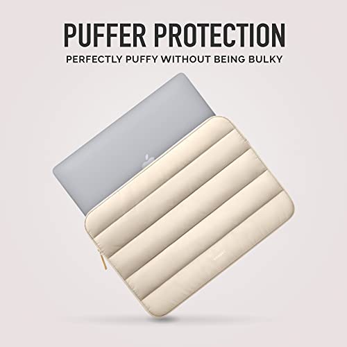 Vandel - The Original Puffy Laptop Sleeve 13-14 Inch Laptop Sleeve. Navy Laptop Sleeve for Women. Carrying Case Laptop Cover for MacBook Pro 14 Inch Sleeve, MacBook Air Sleeve 13 Inch, iPad Pro 12.9
