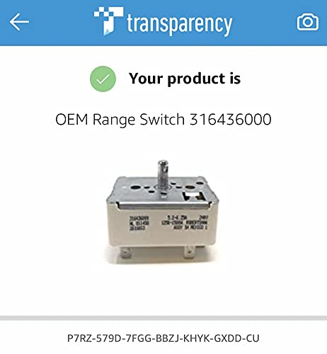 OEM Range Switch 316436000