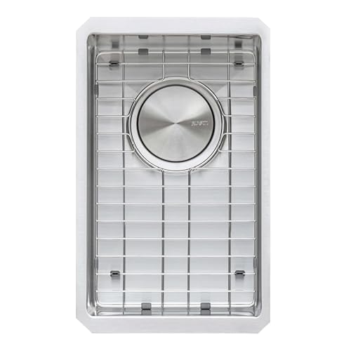 Ruvati 28-inch Rounded Corner Undermount Kitchen Sink Single Bowl – Durable 16 Gauge Stainless Steel Kitchen Sink with Brushed Finish hides scratches, Easy-to-Clean Undermount Sink - RVH7250