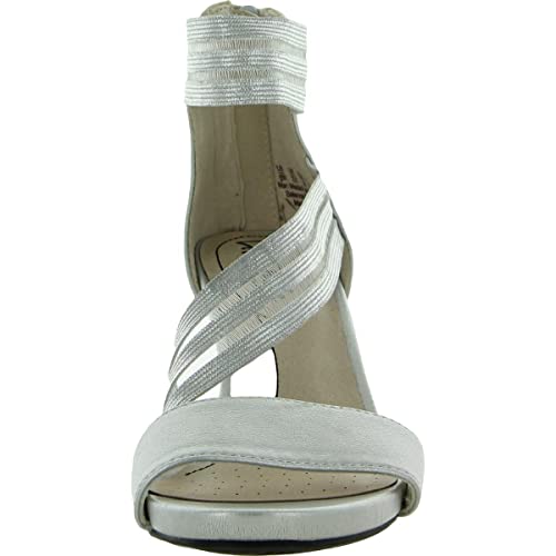 LifeStride Womens Mystique Strappy Dress Sandal Black 8.5 W