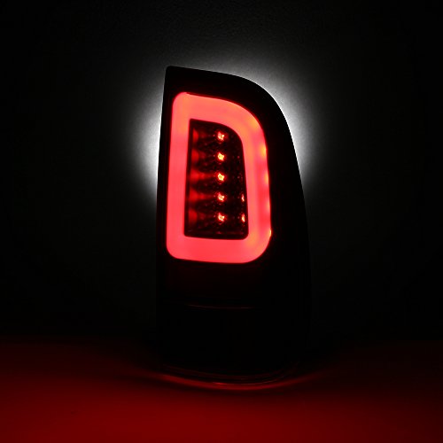 AKKON - For 2008-2016 Ford F250 F350 F450 F550 SuperDuty Black LED Tube Tail Brake Lights Pair Left+Right