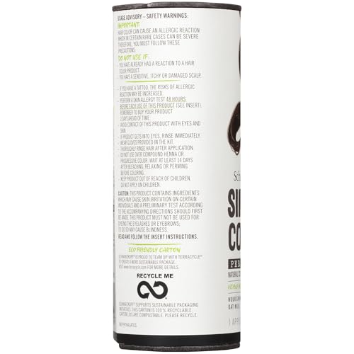 Schwarzkopf Simply Color Hair Color 4.0 Intense Espresso, 1 Application - Permanent Hair Dye for Healthy Looking Hair without Ammonia or Silicone, Dermatologist Tested, No PPD & PTD