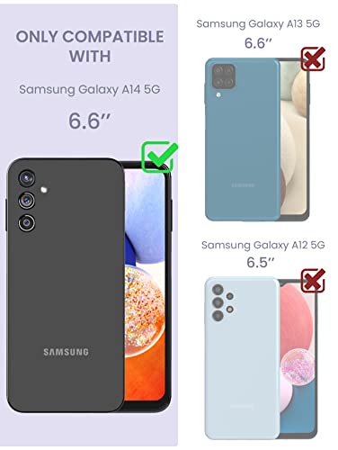 DagoRoo for Samsung Galaxy A16 5G Case+Tempered Glass Screen Protector,Military Grade Protective Slim Soft TPU+Hard PC,Girls Women Crystal Clear Flower Pattern Case Cover for Galaxy A16 5G-Daffodils