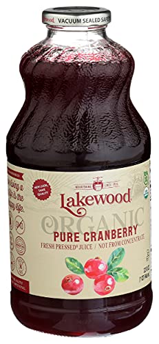 Lakewood Organic Cranberry Juice, 32 Fl Oz