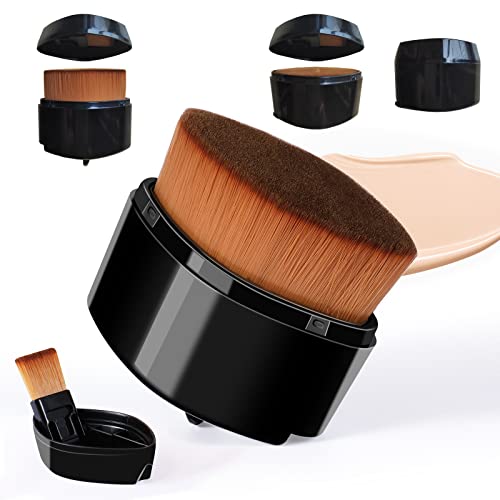 ENZO KEN Natural Goat Hair Eyeshadow Brush, Medium Smudge Eye Shadow Brush, Shader Eye Shadow Brushes, Smudge Brush, Single Natural Hair Makeup Brush, Eyeshadow Blending Brushes