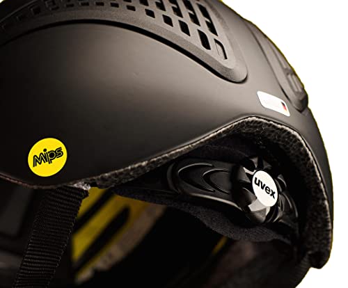 uvex exxential II MIPS Horse Riding Helmet for Women & Men, Black mat, XXS-S - Adjustable Helmet with Integrated MIPS System