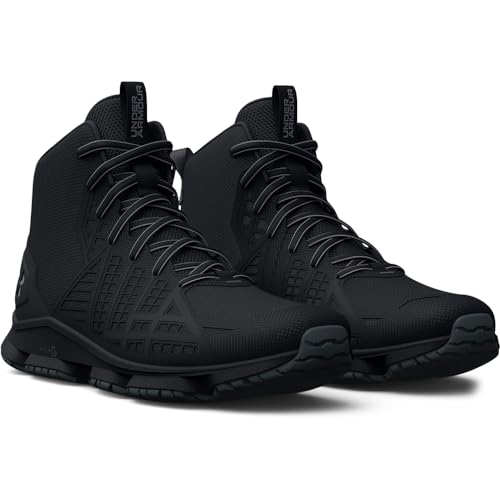 Under Armour Men's Micro G Strikefast Mid, (201) Coyote Brown/City Khaki/Midnight Navy, 13, US
