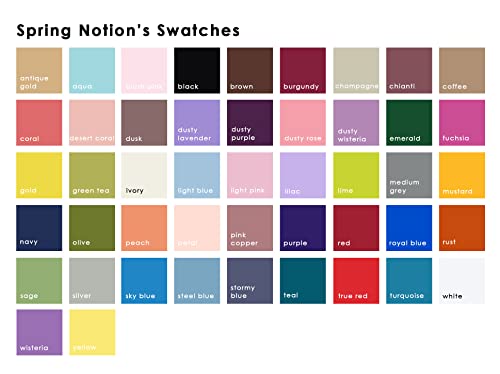 Spring Notion Men's Solid Color Satin Microfiber Tie, Regular Green Tea