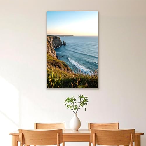 GagetElec Personalized Canvas Art - Custom Wall Decor Unique Gift Idea for Wedding & Anniversary,Thanksgiving Day,with Natural landscape theme (20" X 32")