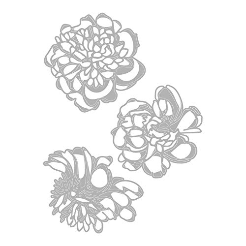Sizzix Cutout Blossoms Dies, One Size, Multicolor