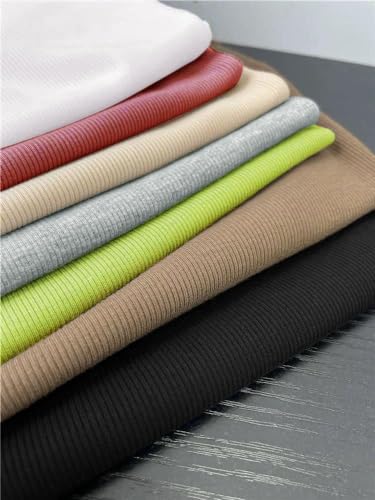 Zeagoo Womens Ribbed Tank Tops High Neck Slim Fitted Striped Basic Casual 2024 Summer Sleeveless Shirts Striped M
