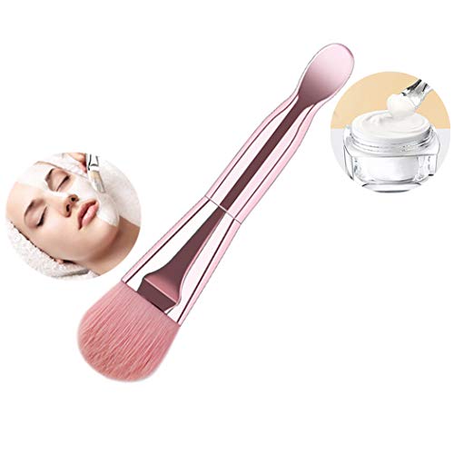 NIZJX Silicone Face Mask Applicator Double-Ended 3 Pcs Mask Applicator Tool Soft Facial Mask Brushes for Mud, Clay, Charcoal Mixed Mask, Soft Bristle Makeup Brush for Powdered Liquid Makeup