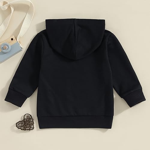 Canis Kids Toddler Baby Boys Big Brother Sweatshirt Long Sleeve Hoodie Top Sibling Reveal Announcement(Grey,12-18 Months