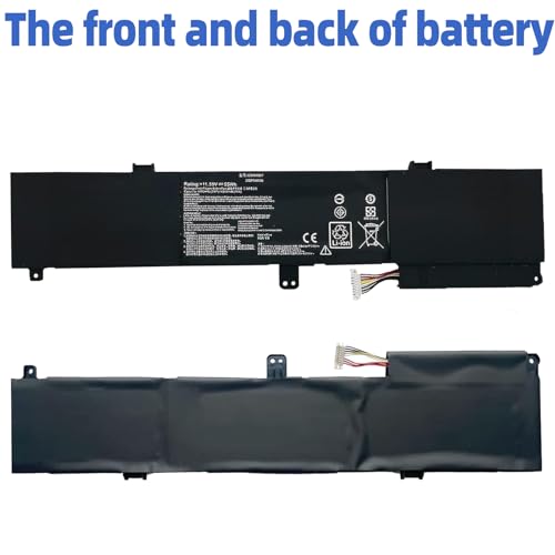 JGTM A1706 A1819 Laptop Battery Replacement for MacBook Pro 13 inch Touch Bar Late 2016 Mid 2017 EMC 3071 3163 MLH12LL/A MPXV2LL/A MLVP2LL/A MNQF2LL/A MNQG2LL/A 11.41V/49.2Wh