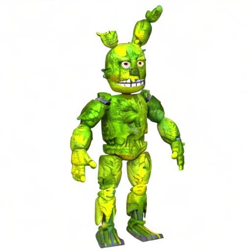 Funko Five Nights at Freddy's - Springtrap Tie Dye US Exclusive Action Figure Green