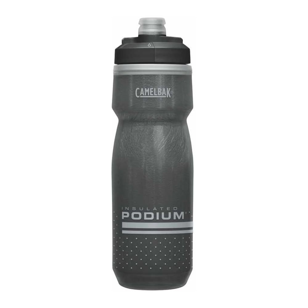 CamelBak Podium Chill Bike Insulated Squeeze Water Bottle Black, 21oz