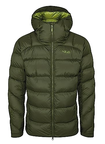Rab Men's Neutrino Pro Down Jacket for Climbing and Mountaineering - Army - Small