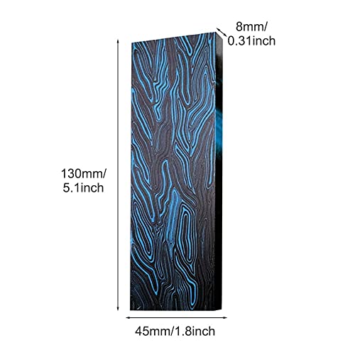 2PCS G10 Knife Handle Scale Slabs Grips, Knife Blanks Slabs Material for DIY